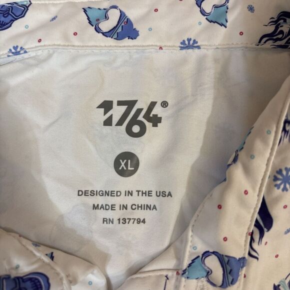 1764 Golf Polo Shirt Mens Size XL - Picture 4 of 8